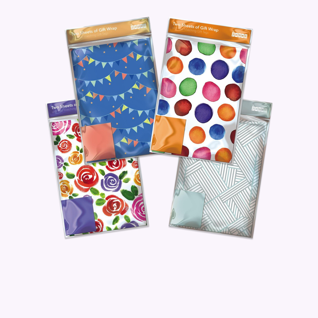 Pack of Gift Wrap and Tags