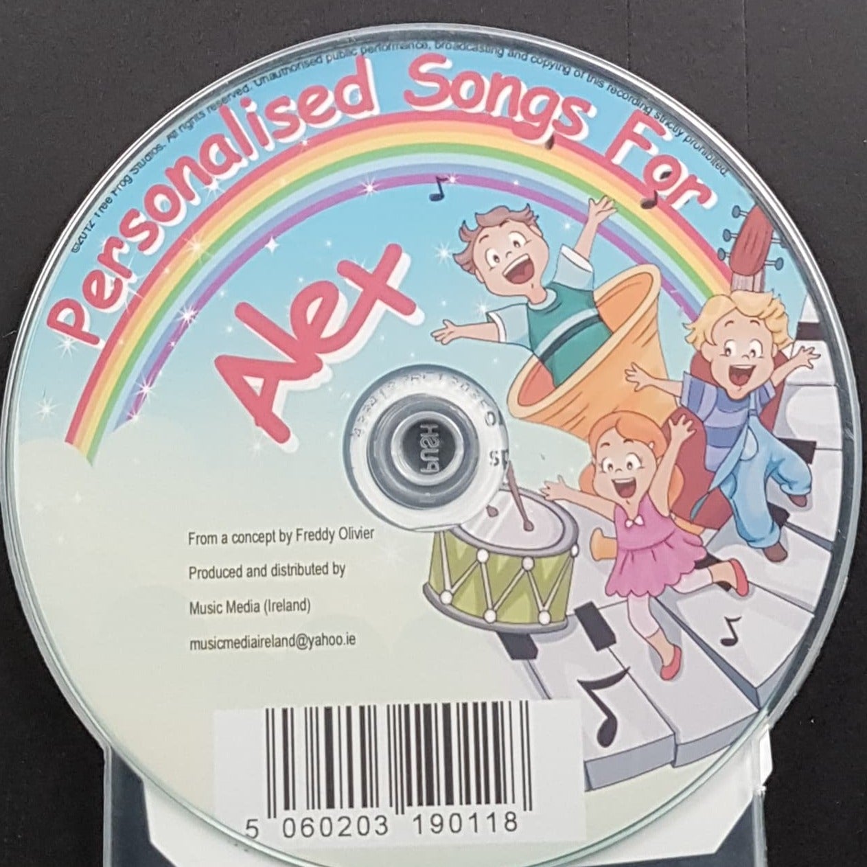 CD - Personalised Children's Songs / Alex