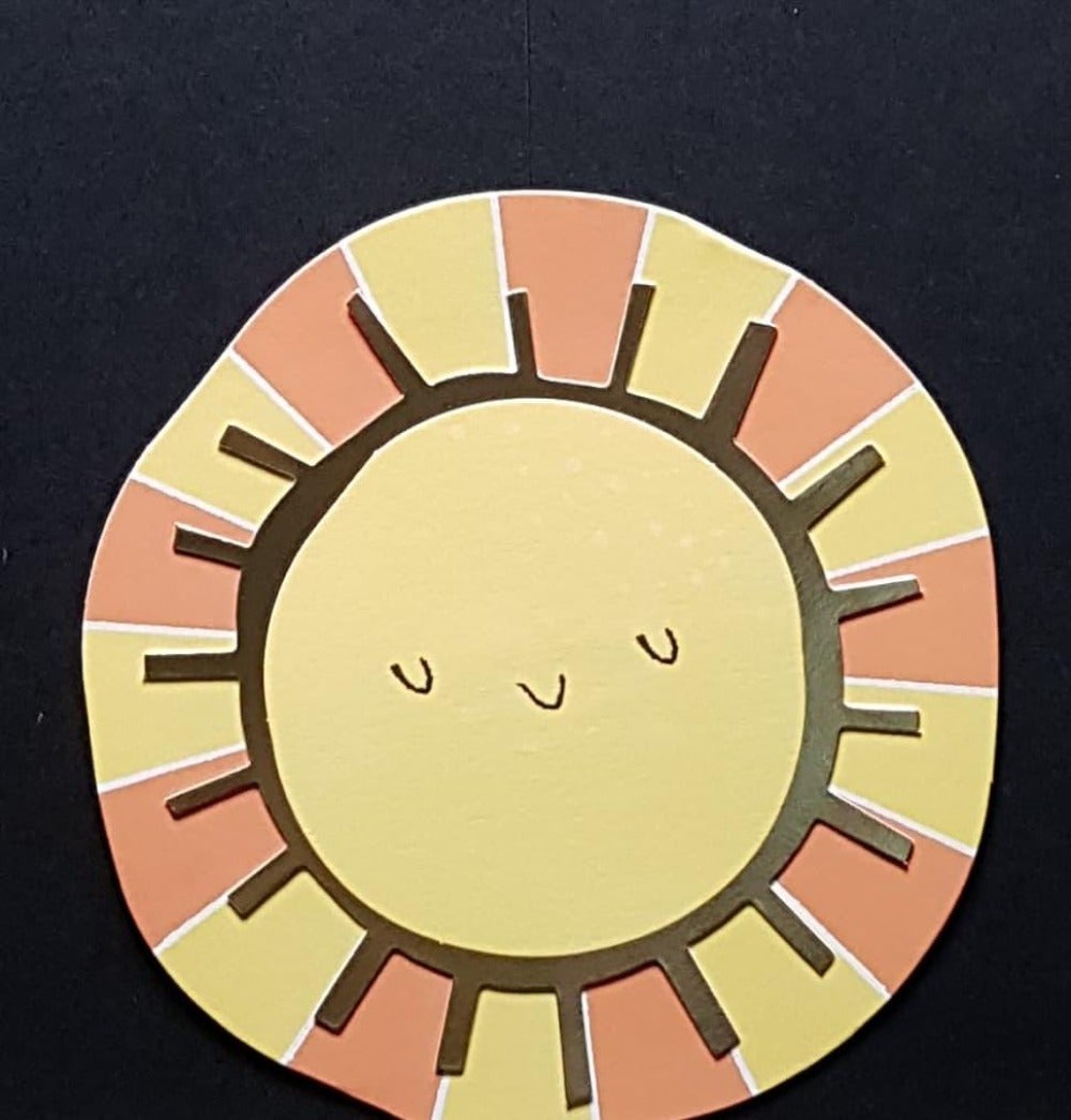 Blank Card - A Happy Sun