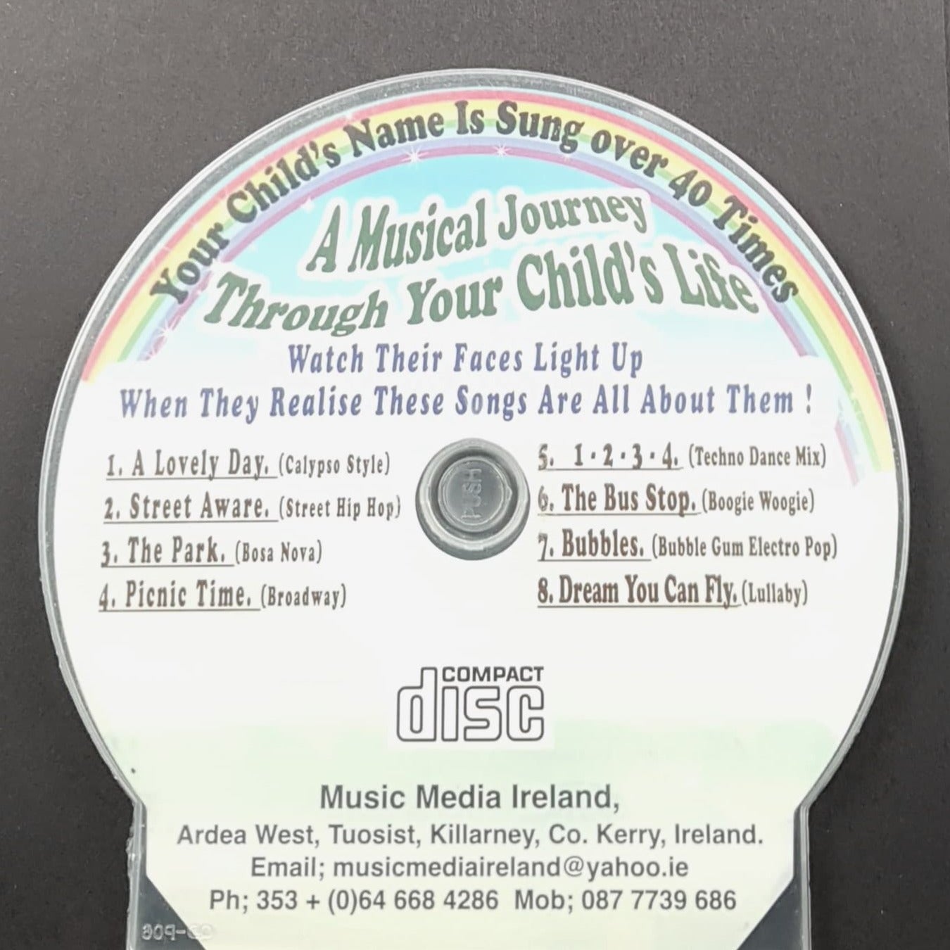 CD - Personalised Children's Songs / Aisling
