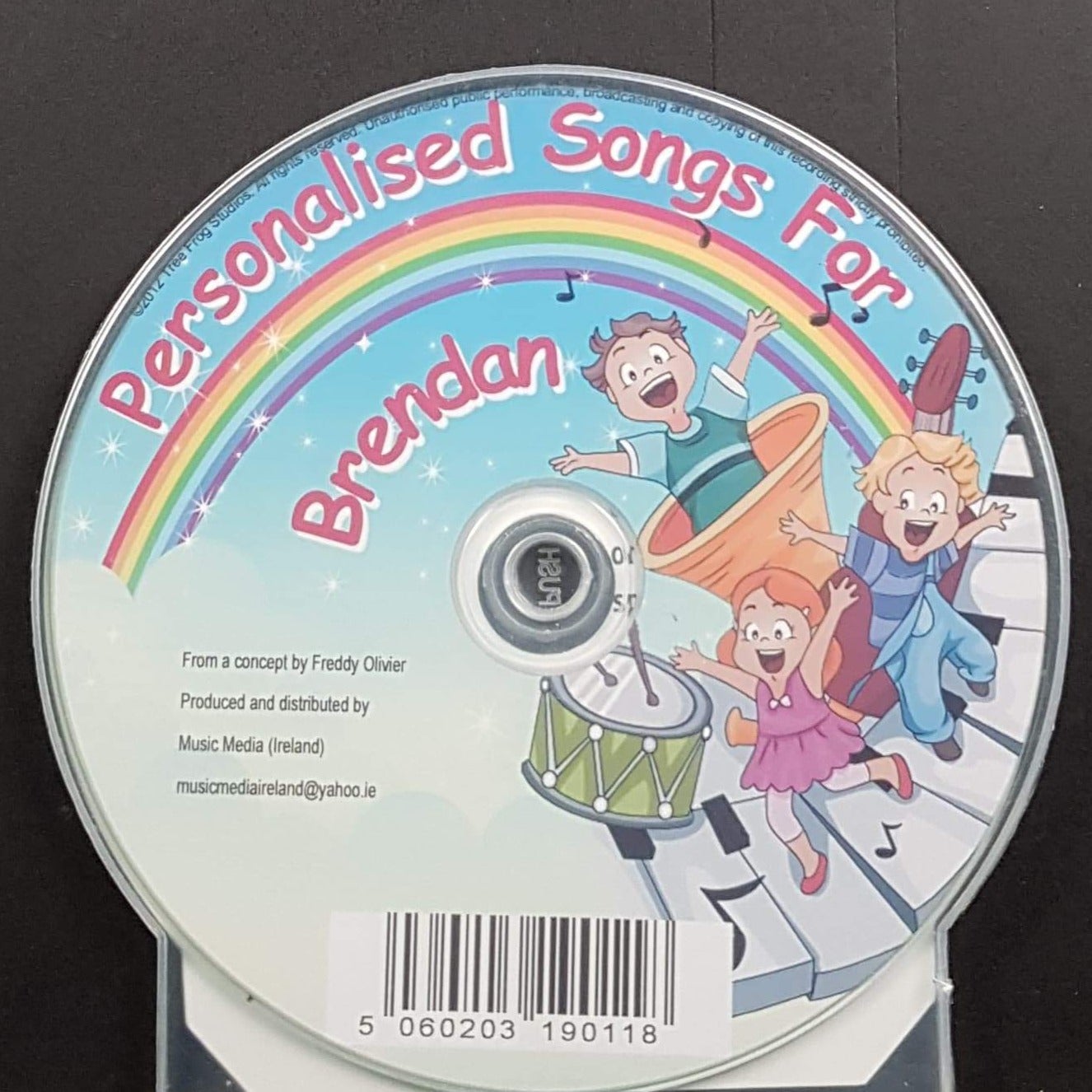 CD - Personalised Children's Songs / Brendan