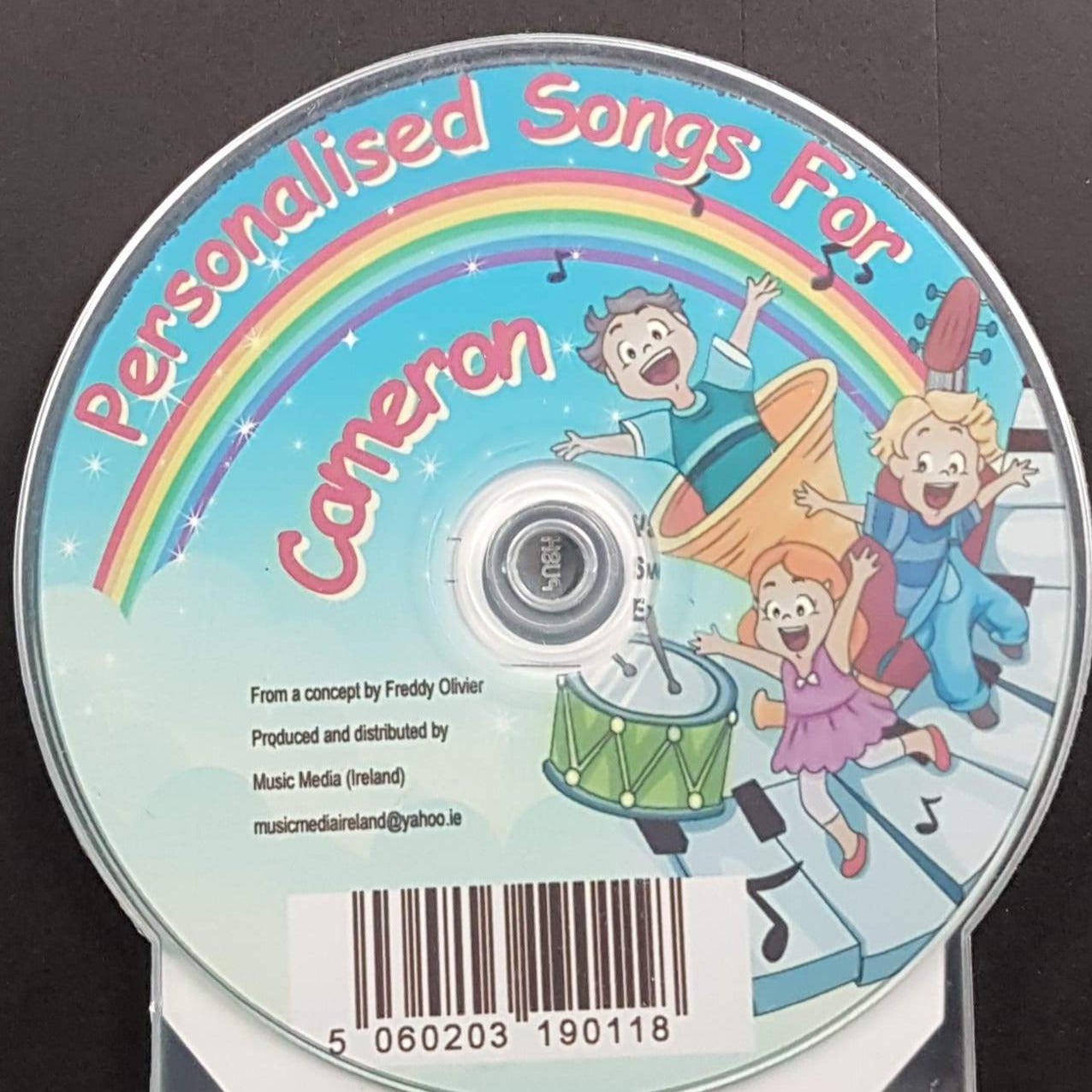 CD - Personalised Children's Songs / Cameron