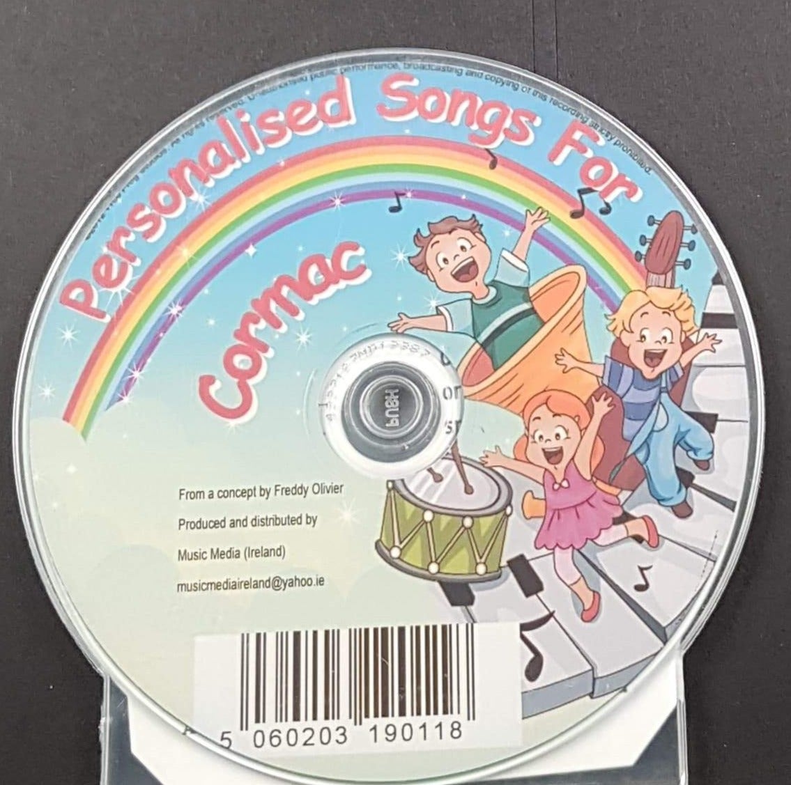 CD - Personalised Children's Songs / Cormac