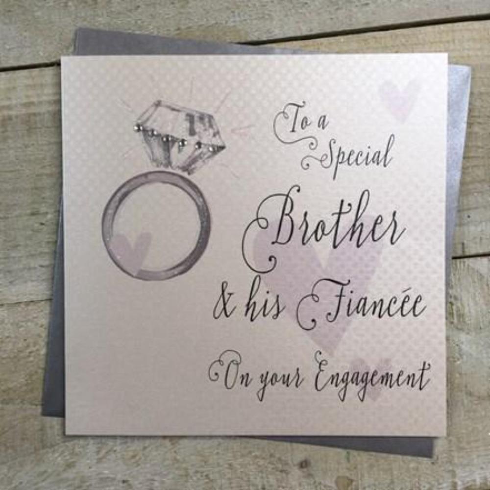 Engagement Card - Brother And His Fiancee / On Your Engagement
