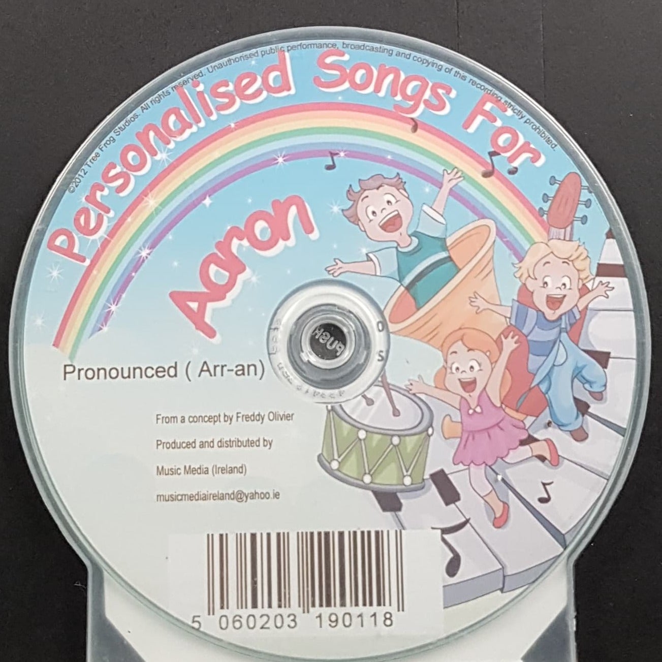 CD - Personalised Children's Songs / Aaron