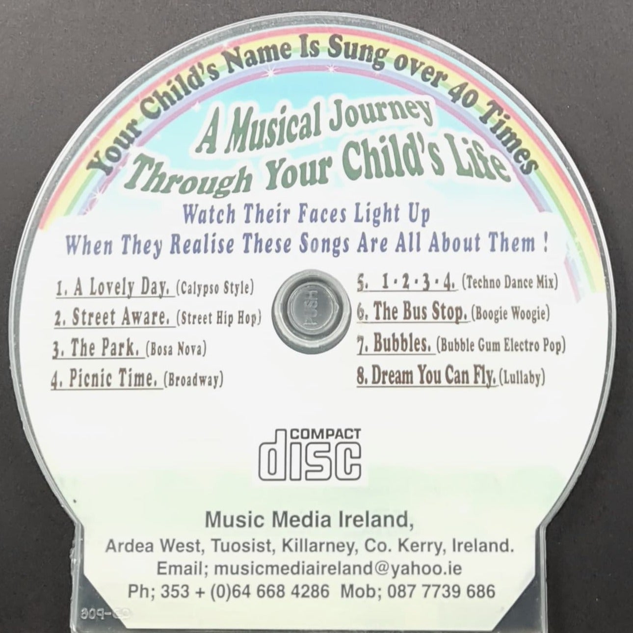 CD - Personalised Children's Songs / Abbie
