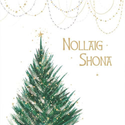Charity Christmas Cards -  Box of 10 / Aware - Nollaig Shona Tree