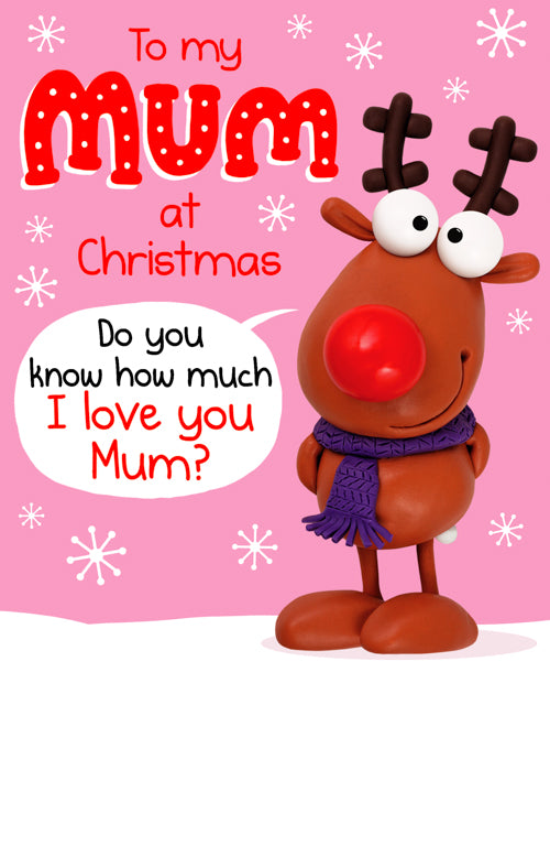 Funny Mum Christmas Card 