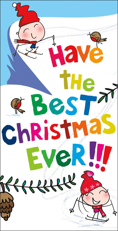 General Money Wallet Christmas Card