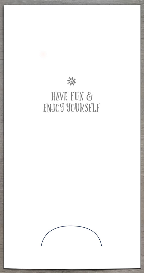 Just For You Kids Money Wallet Christmas Card