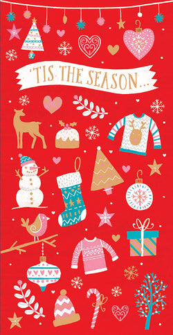 Money Wallet Christmas Card