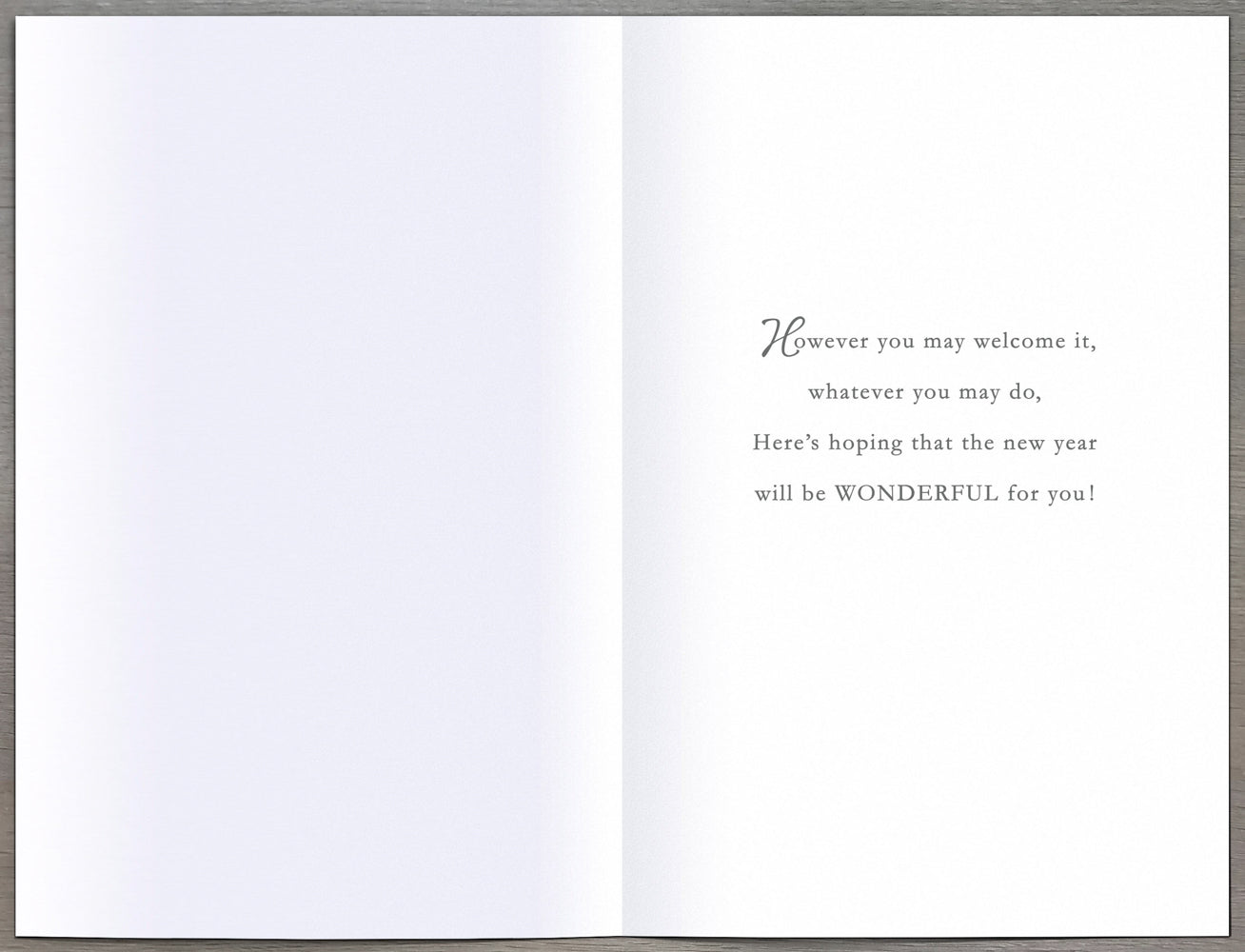 New Year Christmas Card