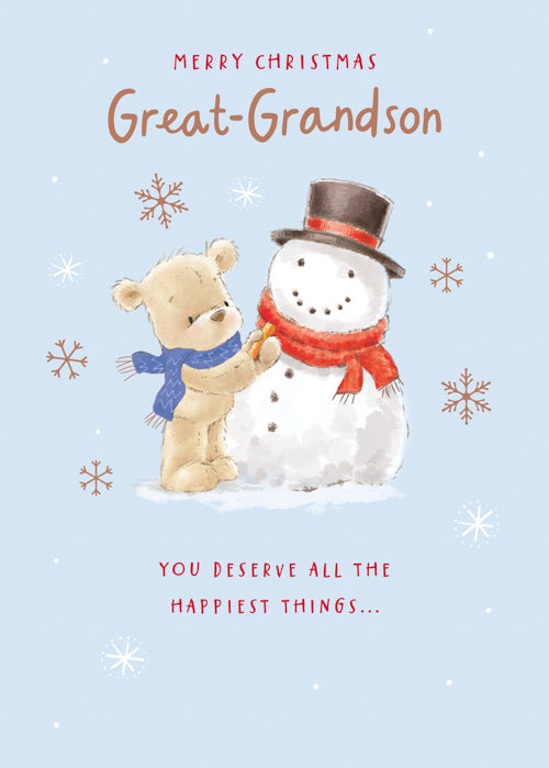 Great Grandson Christmas Card