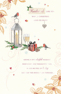Husband Christmas Card