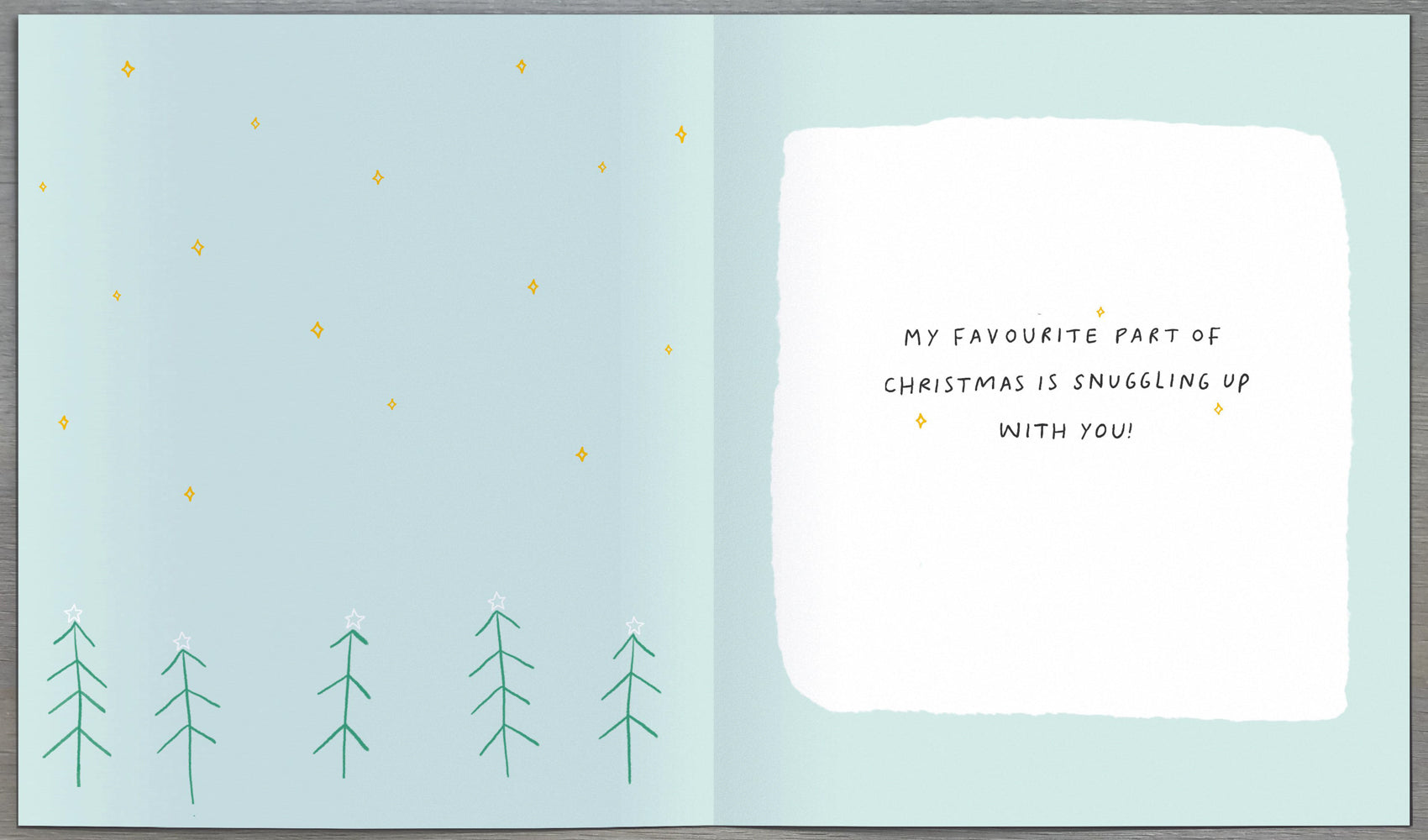 One I Love Christmas Card