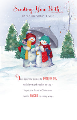 Sending You Both Christmas Card