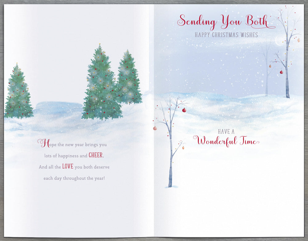 Sending You Both Christmas Card