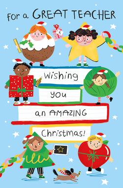 Humour Teacher Christmas Card