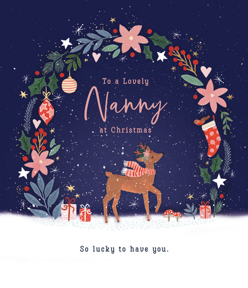 Nanny Christmas Card