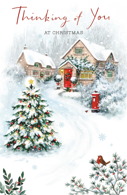 Thinking Of You Christmas Card