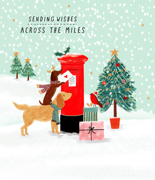 Across The Miles Christmas Card