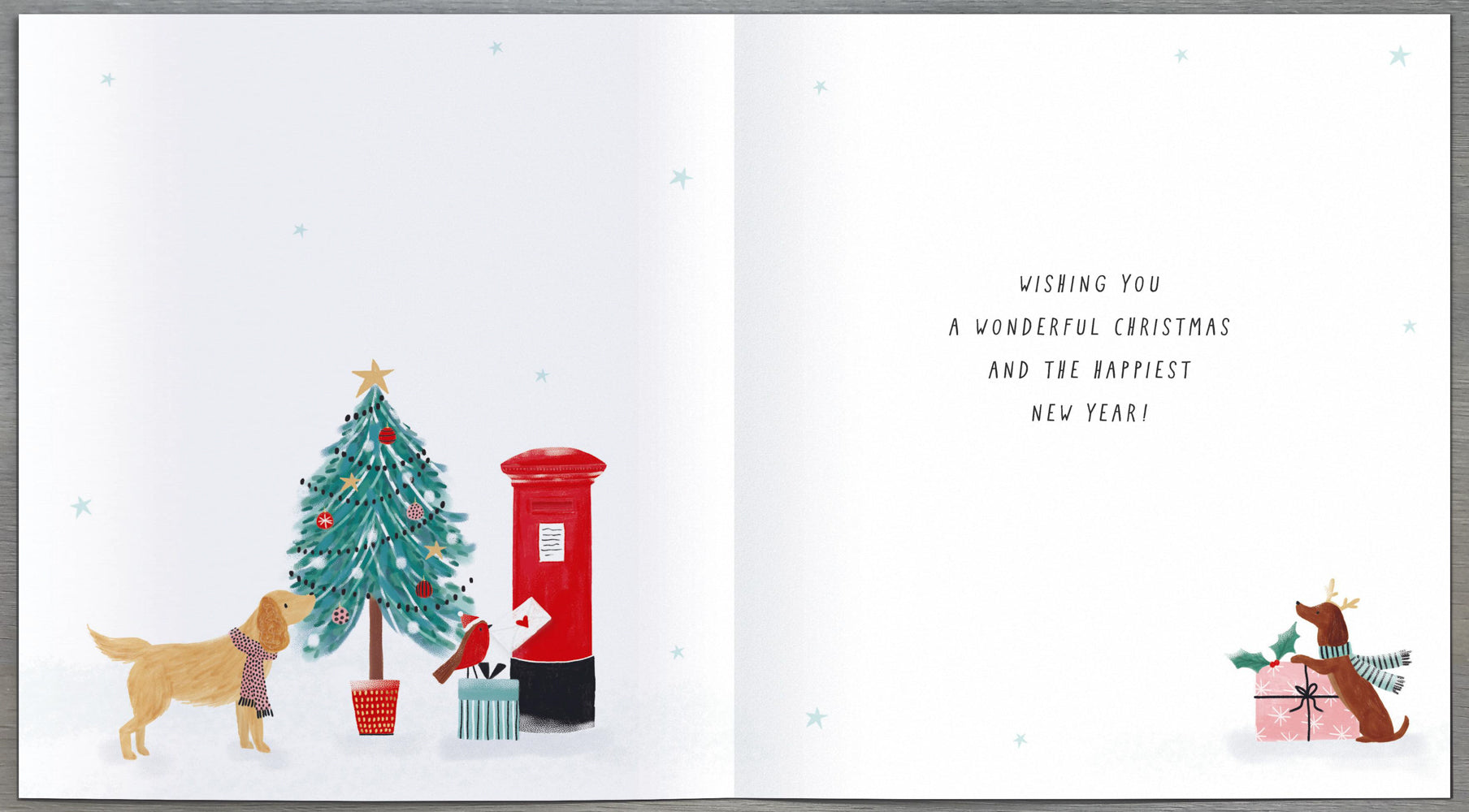 Across The Miles Christmas Card