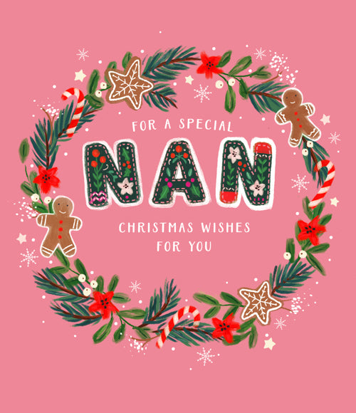 Special Nan Christmas Card
