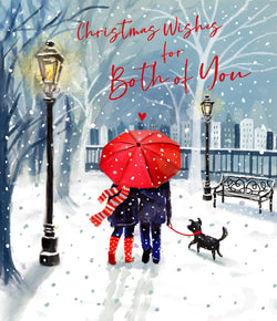 Both Of You Christmas Card