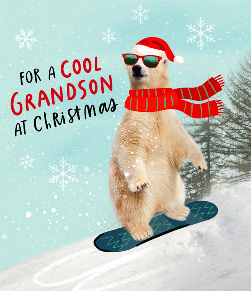 Grandson Christmas Card