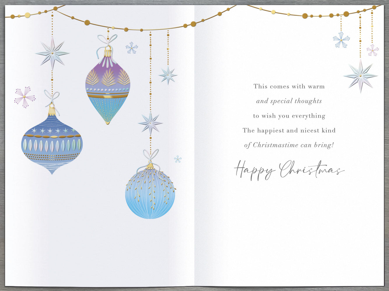 Both Of Us Christmas Card