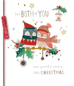 Both Of You Christmas Card