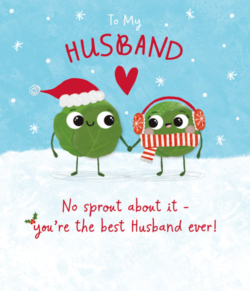 Husband Christmas Card