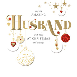 Husband Christmas Card