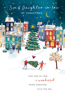 Son And Daughter In Law Christmas Card