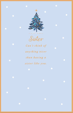 Sister Christmas Card
