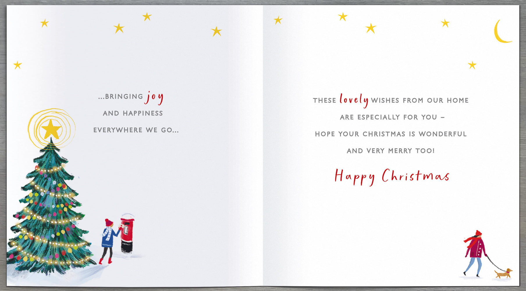 From Our House To Yours Christmas Card