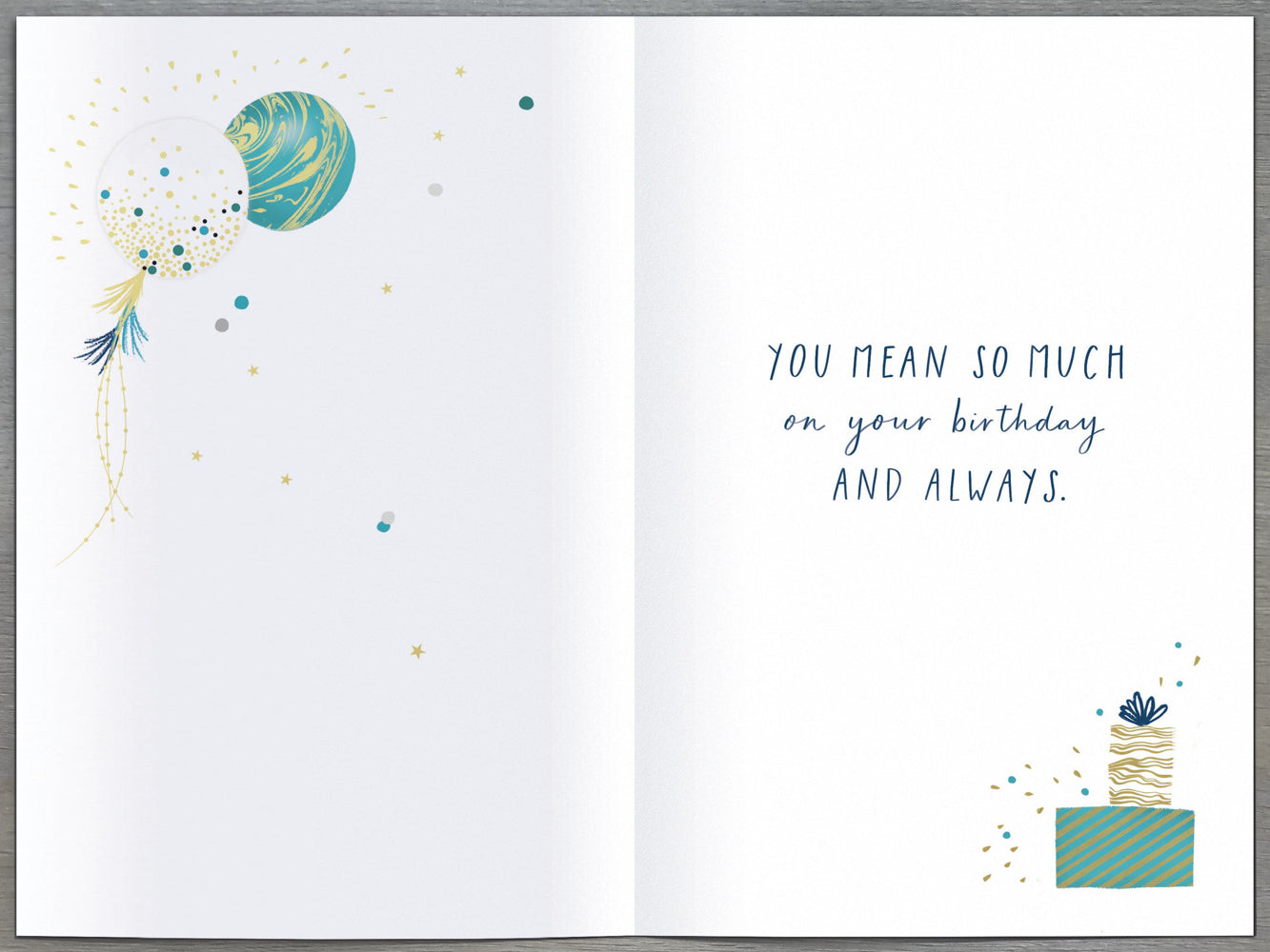 Special Birthday Christmas Card