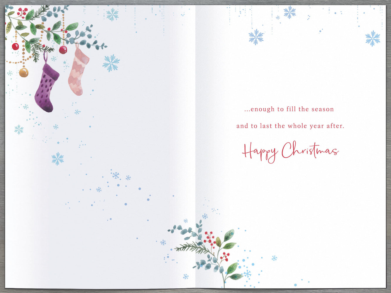 Just For You Christmas Card