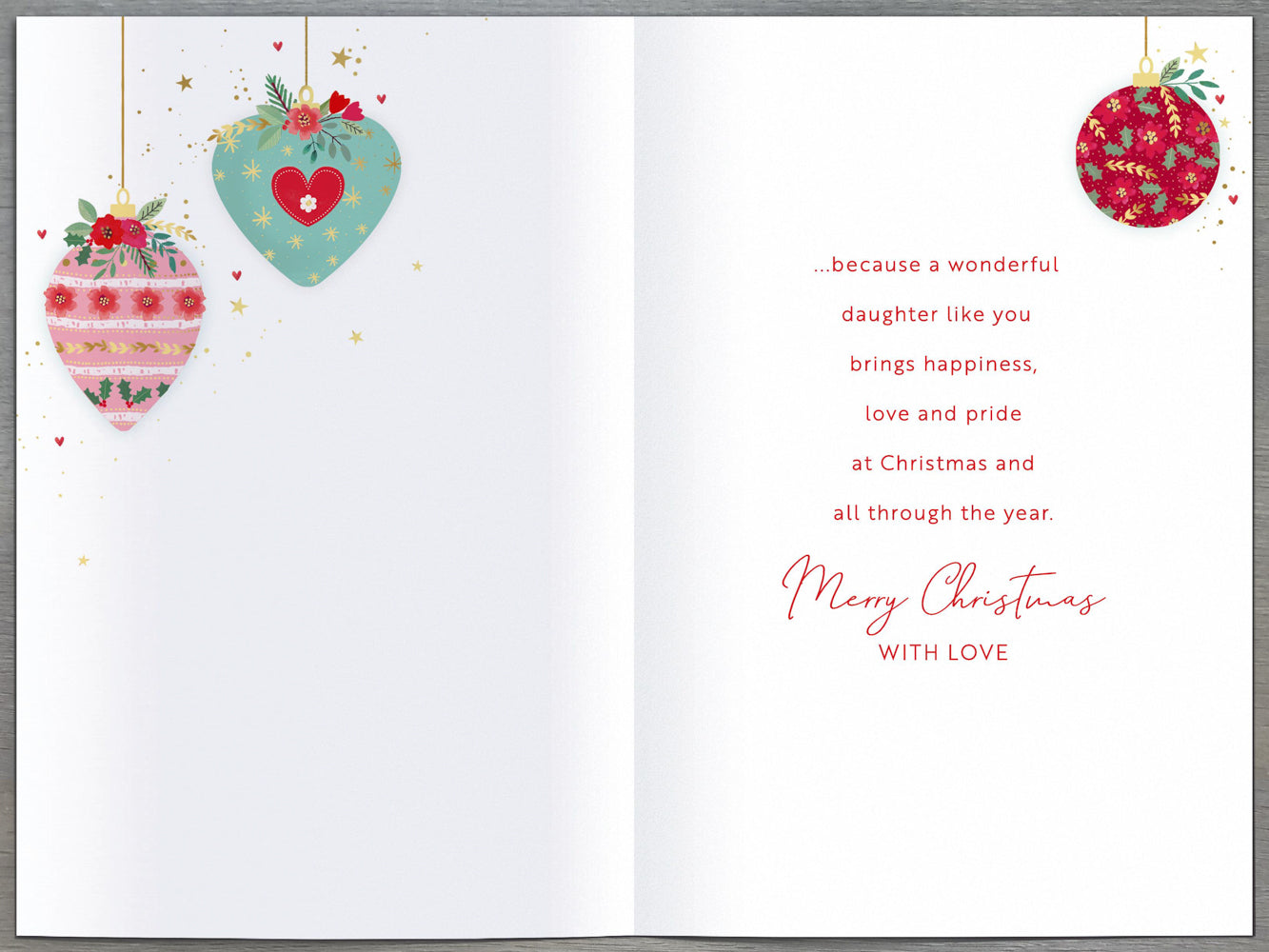 Daughter Christmas Card