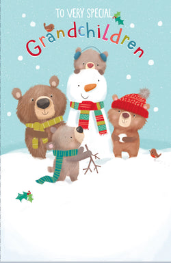 Grandchildren Special Christmas Card 