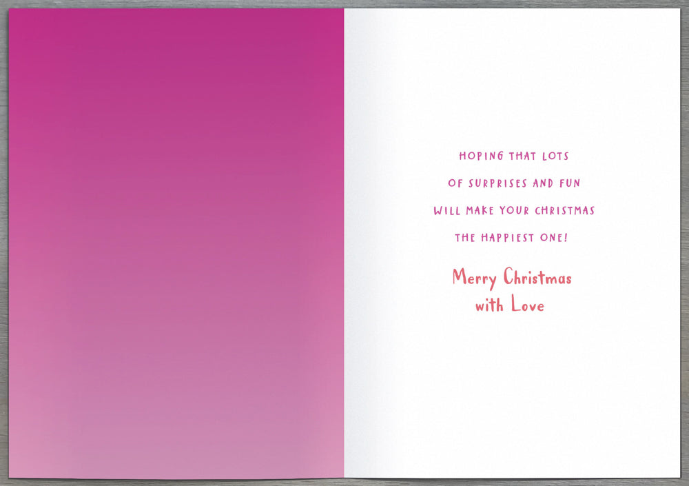 Special Goddaughter Christmas Card 