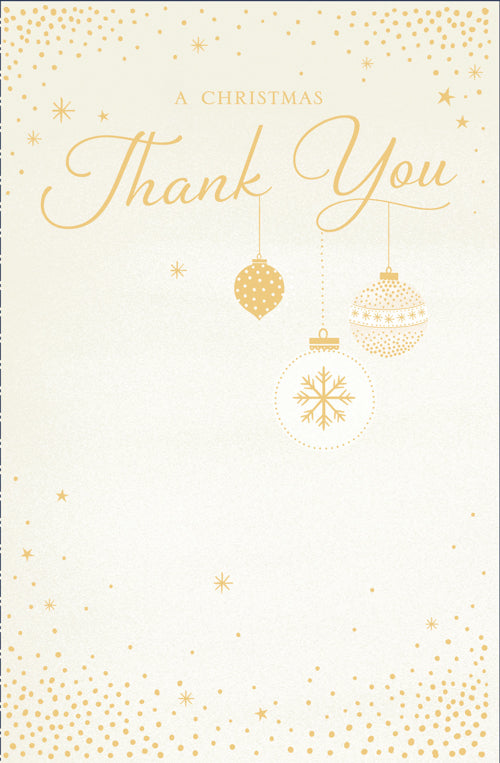 Thank You Christmas Card