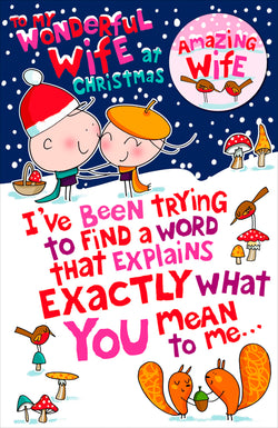 Wife Christmas Card
