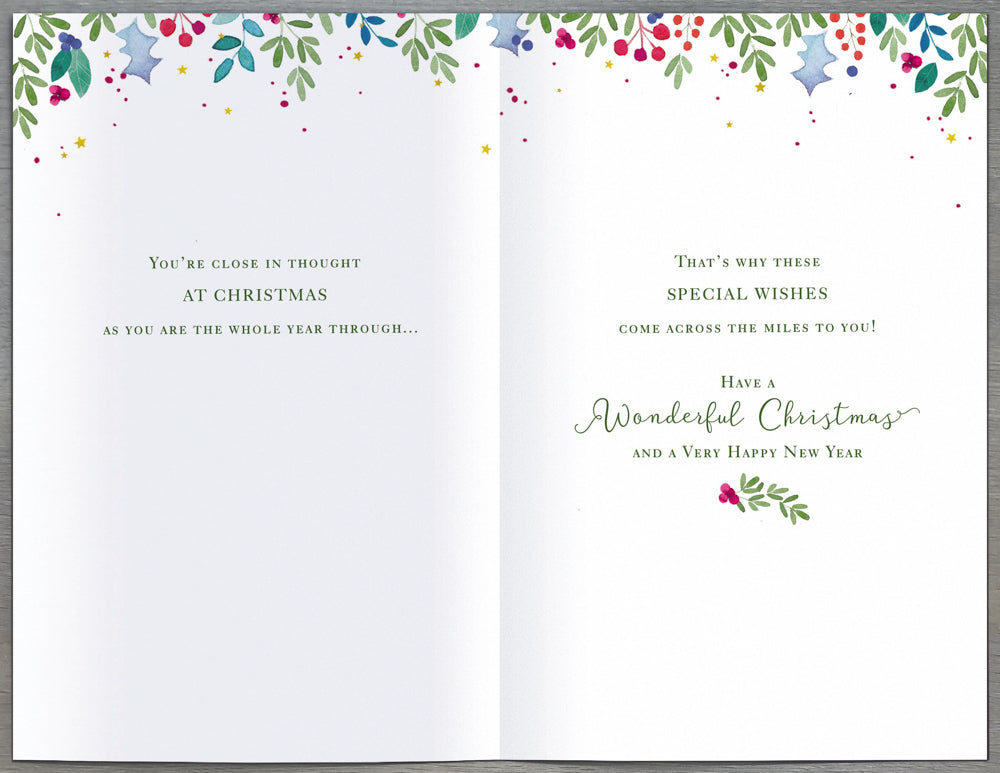 Across The Miles Christmas Card 