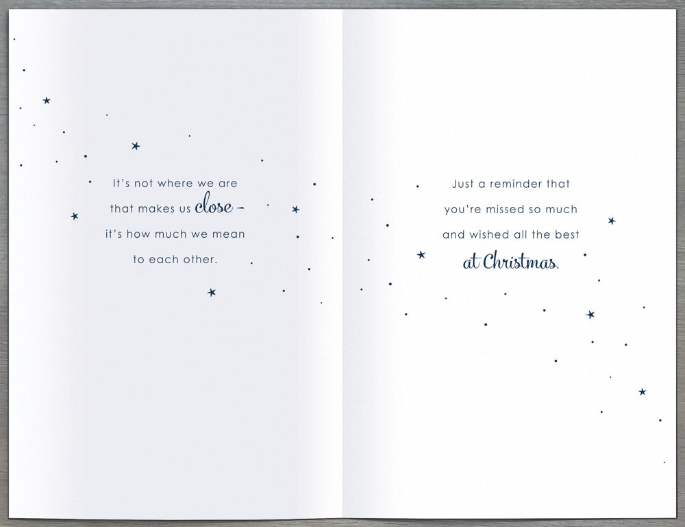 Across The Miles Christmas Card 