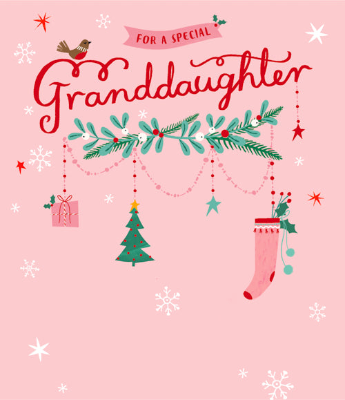 Granddaughter Christmas Card