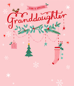 Granddaughter Christmas Card