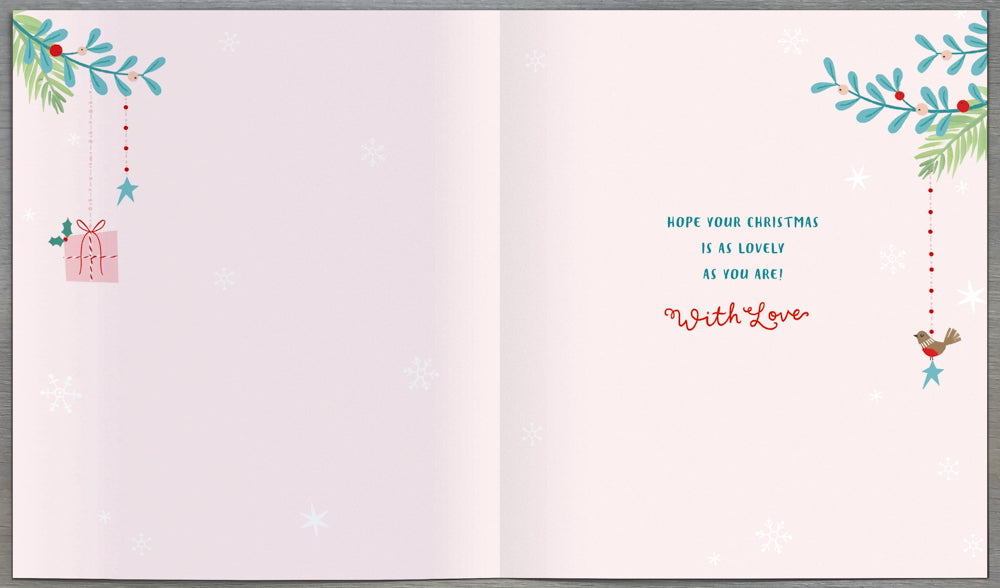 Granddaughter Christmas Card