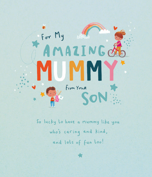 From Your Son Mummy Mothers Day Card