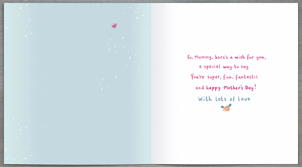 From Your Daughter Mummy Mothers Day Card - Cake & Ice Cream